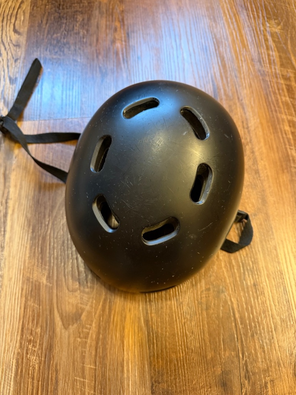 Matte Black Multi-Vent Skate/Bike Helmet